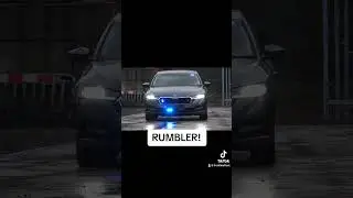 UK Rumbler siren demo #ambulance #police #fire