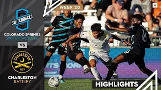 Colorado Springs Switchbacks FC vs. Charleston Battery - Game Highlights | 07-22-2022