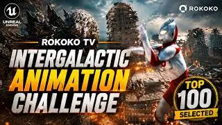 My submission for “ROKOKO TV” Intergalactic Animation Challenge, February 2024