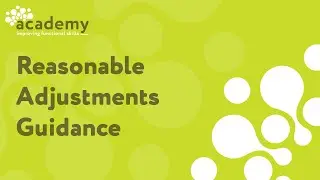 Functional Skills - Reasonable Adjustments Guidance