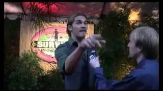 Malcolm Freberg Survivor: Philippines red carpet interview -- Malcolm reveals finale prank