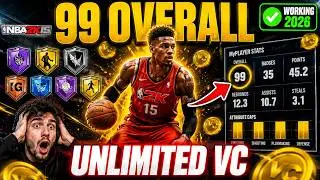 NBA 2K15 MyCareer 99 OVERALL Glitch PS4 | Unlimited VC + All Badges | (Wireless Method)