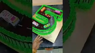 5 Number cake design