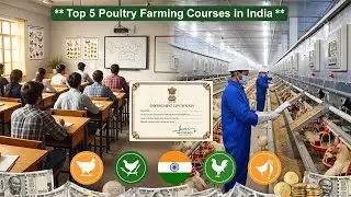 Top 5 Poultry Farming Courses in India | Free Training + Govt Certificate + Loan Benefits