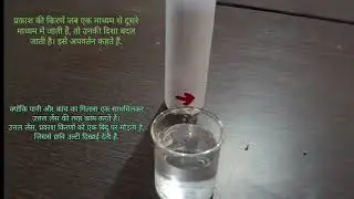 #प्रकाशकाअपवर्तन #RefractionOfLight# #अपवर्तन#Physics #Science#Light#Refraction #LightRefraction