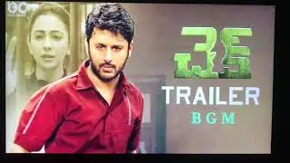Check Trailer Mass BGM|| nithin|| rakul preeth Singh || priya varrier