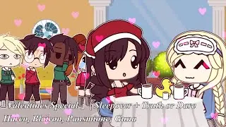 「 Valentines Special 」| Sleepover + Truth or Dare | Harco, Blairon, Pansmione, Guna | Pt. 1