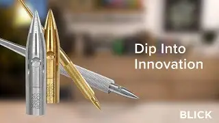 Colorverse Shuttle Dip Pen Nib &ndash; Extended Ink Holding for Seamless Writing & Drawing