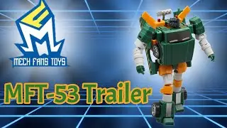 Mech Fans Toys: 53 Trailer (3rd Party Legends Scale Hoist) #mechfanstoys #transformers #hoist #mft