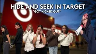 HIDE AND SEEK IN TARGET/ WALMART! *GONE WRONG, GOT KICKED OUT&rdquo;