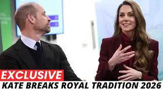 Princess Kate BREAKS Tradition During Her 2026 Return to Work!