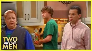 Three Girls and a Guy Named Bud | Two and a Half Men
