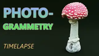 Enhancing a SCANNED 3D Mushroom MODEL &ndash; Fly Agaric (Amanita Muscaria)