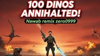 ME 🆚 100 DINO ATTACK ME #trending #viral #popular #trendingviralpopular#nawabgaming0999 #reyoxyt 