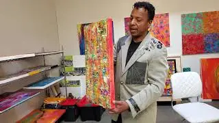 James Holmes Studio Tour for the Arts District on Santa Fe Virtual First Friday Event