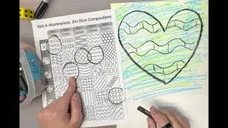 Jim Dine Inspired Heart Art