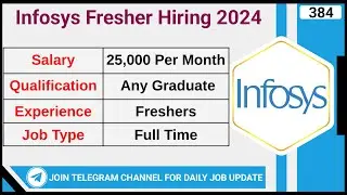 Infosys Fresher Hiring 2024 | Process Trainee Jobs | Data Entry Jobs | Any Graduate Jobs | Pune Jobs