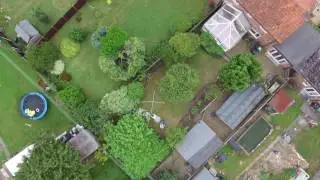 DJI Phantom 3, 2.7K Northwold, Near Thetford, brief tour of village, RETURN TO HOME