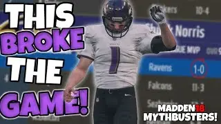 CAN A PLAYER WIN MVP BY ONLY PLAYING 1 GAME?? Madden 18 Mythbusters!