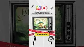 Living forest ✨ Unboxing time! ✨ #ammedia3d #boardgames #unboxing