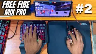 🔥Free Fire with Mobile Keyboard & Mouse 😱 | Mix Pro Setup Gameplay 2🔥 #2 #freefire&nbsp;#mixpro