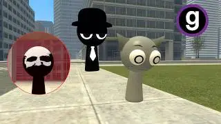 SPRUNKI BLACK WANTS TO FINISH OFF LITTLE GRAY! (GARRY'S MOD) [NEXTBOT]