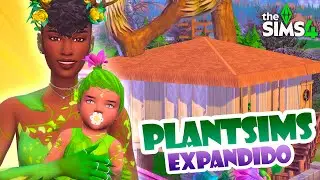 GANHEI UM BEB&Ecirc; SIM PLANTA E MUITOS PODERES | PLANTSIMS EXPANDIDO | THE SIMS 4