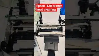 Epson l130 printer head cleaning #epsonl130printer #printing #printer #shortvideo#trending #trending