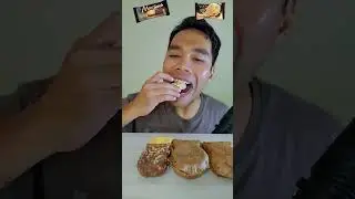 ASMR eating ice cream Sandwich #asmr