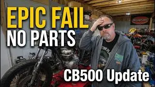 CB500 Build Part 2. Epic Fail Edition