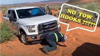 Really Ford? No Tow Hooks On The F150?