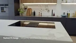 Samsung Built in kitchen appliances_ infinite Line_ Hob with integrated extractor