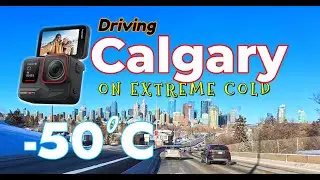 CALGARY ON EXTREME COLD MINUS -50