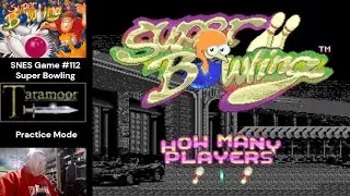 SNES Game 112 - Taramoor plays Super Bowling  #snes #retrogaming #nintendo #bowling