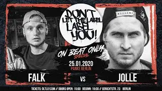 Jolle vs Falk // DLTLLY OnBeatBattle (Berlin | Panke) // 2020