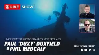 Scuba Diver LIVE: Underwater Photography with Duxy and Alphamarine Photography