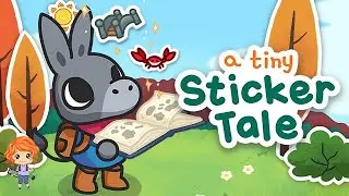 A Tiny Sticker Tale | Full Game Playthrough (No Commentary)