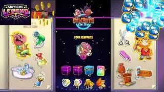 Supreme Legend, Season End, Album Complete, Collect Rewards, New Stickers, Match Masters