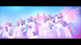 mlp speedpaint flurry heart baby to adult