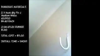 DIY Surfboard Wall Rack - $11 in 5mins Installation