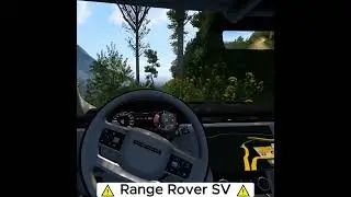 ❗ Range Rover Sv On Dangerous Road  #shorts #ytshorts