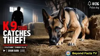Police Dog Tracks Fugitive in Barn 🐾🔍 | Grain Barn Case