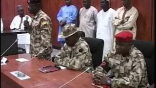 GOC of Jos Visits Yobe State Governor Ibrahim Gaidam