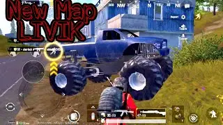 PUBG Mobile -New Map- Livik - Monster Truck Gameplay-Latest Update-Chicken dinnee