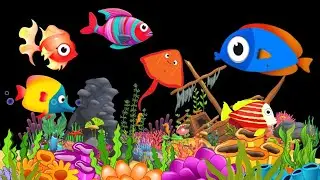 Bedtime Lullaby for Babies, Kids & Parents 😍 Animation🐟Fish lullaby🐟Calming Fishes #311 #babysle