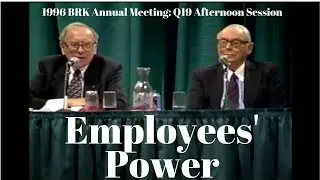 Warren Buffett On The Challenges Of Running A Wall Street Firm (1996 Q19 pm)