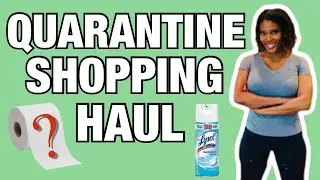 Quarantine Shopping Haul|Preparing For Lockdown During Covid19 Pandemic #coronavirus #preparednesss