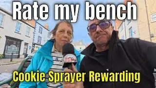 Rate my bench Cookie Sprayer Rewarding