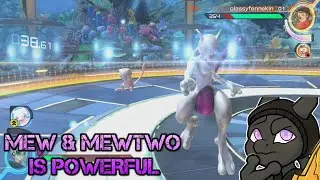 MEWTWO AND MEW HAVE INSANE POWER - Pokken Tournament DX ranked Mewtwo