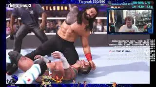 Roman Reigns Vs CM Punk for the Belt! WM42 #WWE2K25